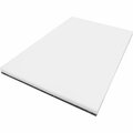 Global Industrial 14in x 20in Floor Pad, White, 5PK 641400